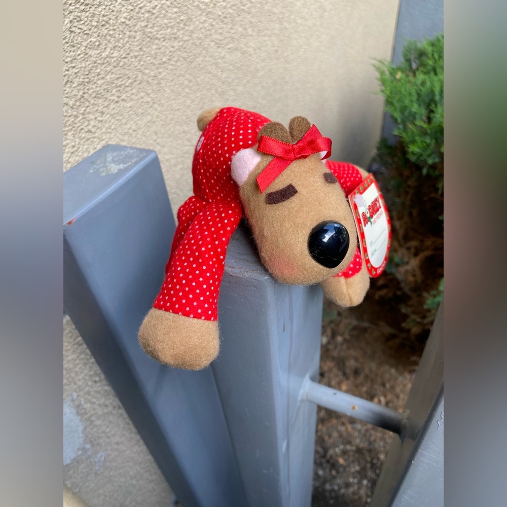 vintage 1986 or 1987 Hallmark "Ramona the Reindeer"plush toyChristmas collection